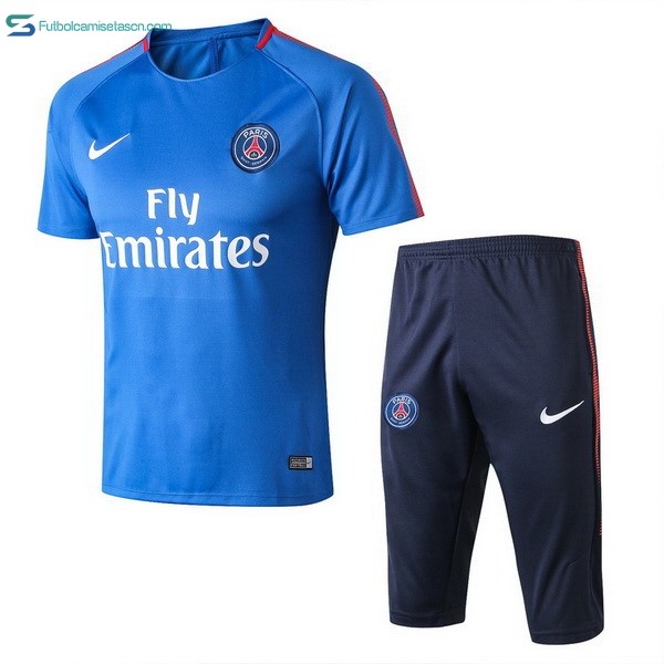 Entrenamiento Paris Saint Germain Conjunto Completo 2017/18 Azul Claro